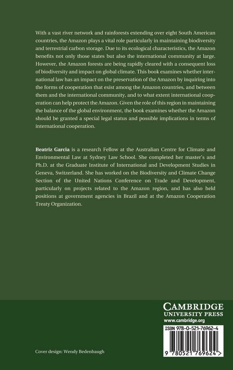 Produktbild: The Amazon from an International Law Perspective