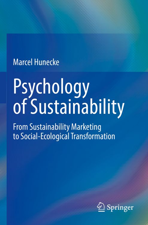 Produktbild: Psychology of Sustainability