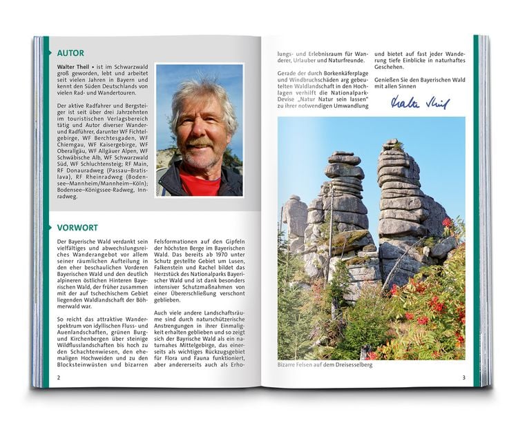 Produktbild: KOMPASS Wanderf&uuml;hrer Bayerischer Wald, Cham, Bodenmais, Zwiesel, Freyung, Passau, 60 Touren