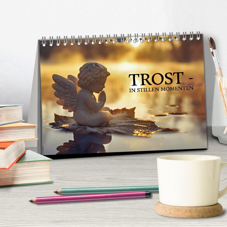 Produktbild: Trost - in stillen Momenten (Tischkalender 2027 DIN A5 quer), CALVENDO Monatskalender