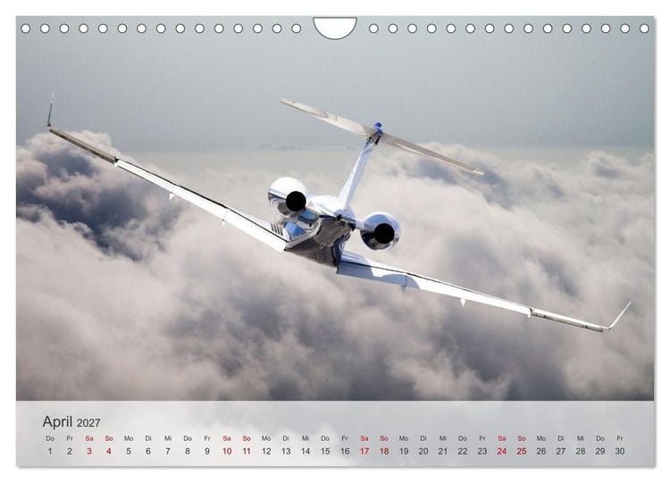 Produktbild: Flugzeuge &uuml;ber den Wolken (Wandkalender 2027 DIN A4 quer), CALVENDO Monatskalender