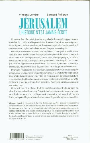Produktbild: J&eacute;rusalem : l'histoire n'est jamais &eacute;crite