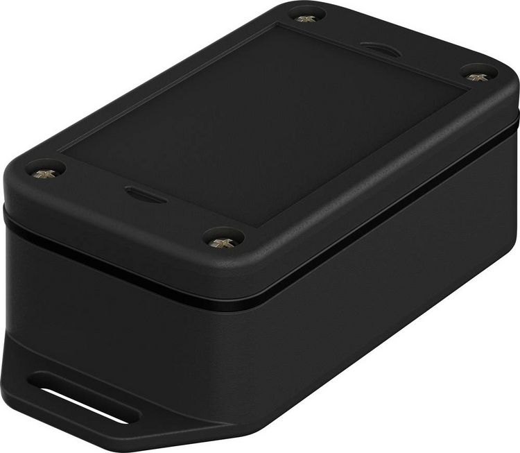 Produktbild: Bopla BL 704025 WL2 DO-9005 BOLINK_SET 16174565.HMT1 Flansch-Geh&auml;use 71.1 x 43.2 x 27.7 Polycarbonat V0 Schwarz (RAL 9005) 1 St.