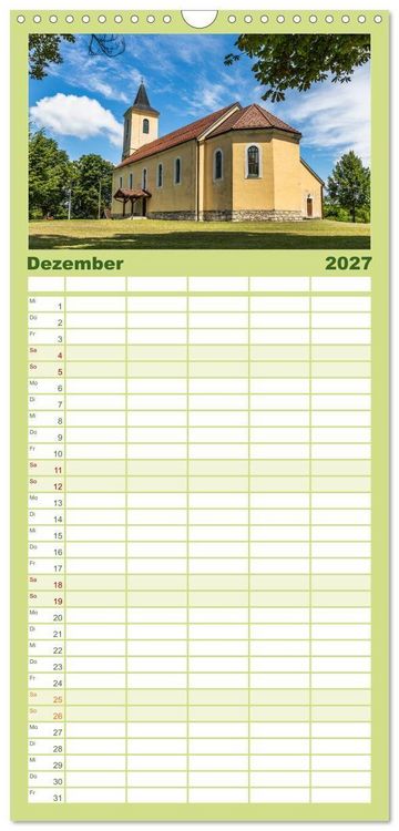 Produktbild: Familienplaner 2027 - Faszination Bosnien-Herzegowina mit 5 Spalten (Wandkalender, 21 x 45 cm) CALVENDO