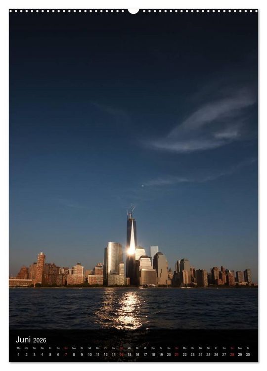 Produktbild: New York (Wandkalender 2026 DIN A2 hoch), CALVENDO Monatskalender