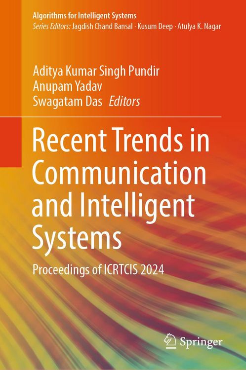 Produktbild: Recent Trends in Communication and Intelligent Systems