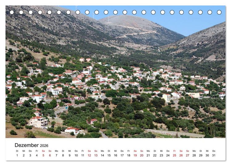 Produktbild: Griechenland - Insel Kefalonia (Tischkalender 2026 DIN A5 quer), CALVENDO Monatskalender