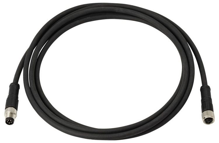 Produktbild: TRU COMPONENTS TC-13752012 Anschlussleitung M8 x 1 Stecker, gerade, Buchse, gerade 5 m Polzahl Sensoren: 5 1 St.