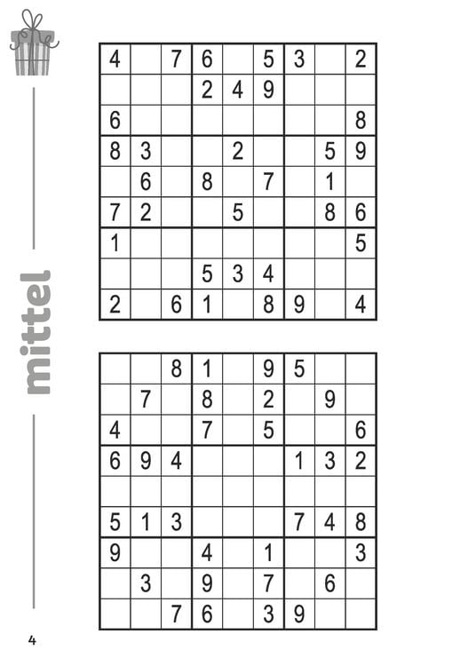 Produktbild: Maxi-Buch Weihnachtsausgabe Sudoku
