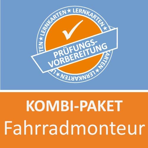 Produktbild: Kombi-Paket Fahrradmonteur Lernkarten