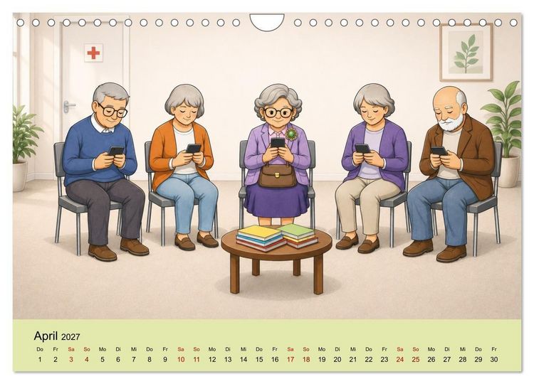 Produktbild: Die wunderbare Welt der Oma (Wandkalender 2027 DIN A4 quer), CALVENDO Monatskalender