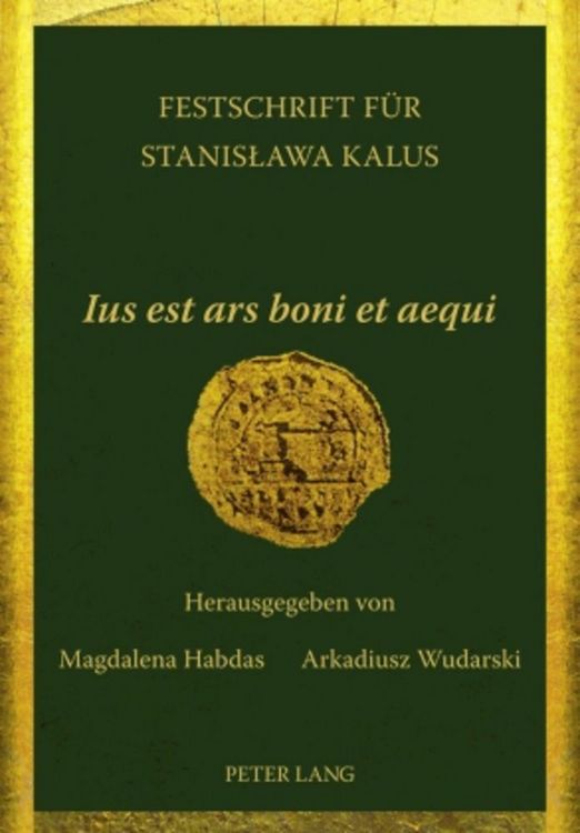 Produktbild: &laquo;Ius est ars boni et aequi&raquo;