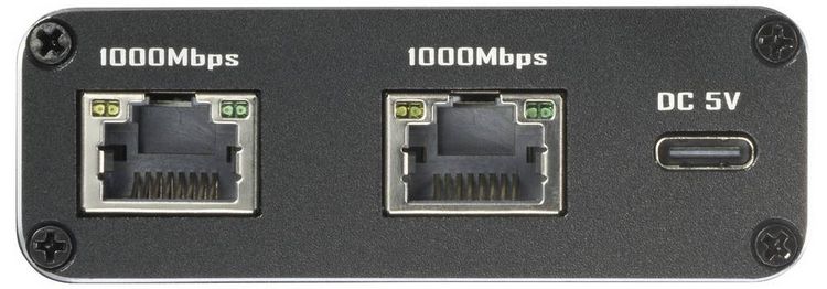 Produktbild: Renkforce RF-6739680 RF-GES-400 Netzwerk Switch RJ45 5 Port 1 GBit/s USB-Stromversorgung