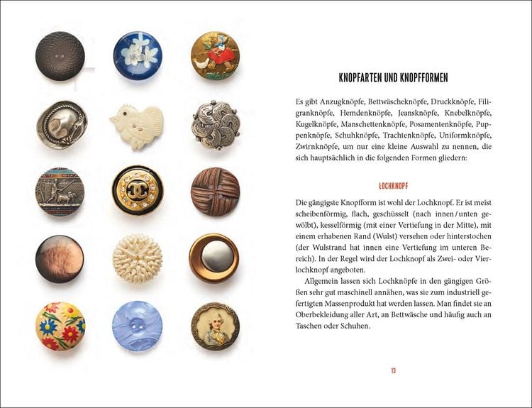 Produktbild: Das Knopfbuch