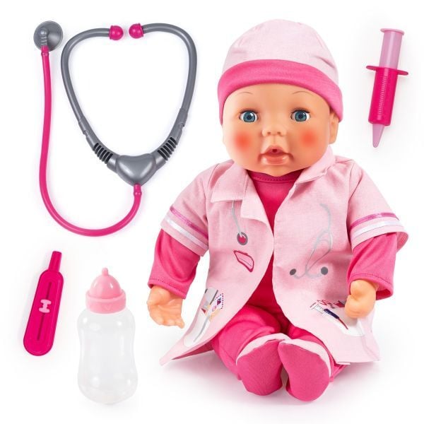 Produktbild: Puppe mit Doktor-Set 38 cm