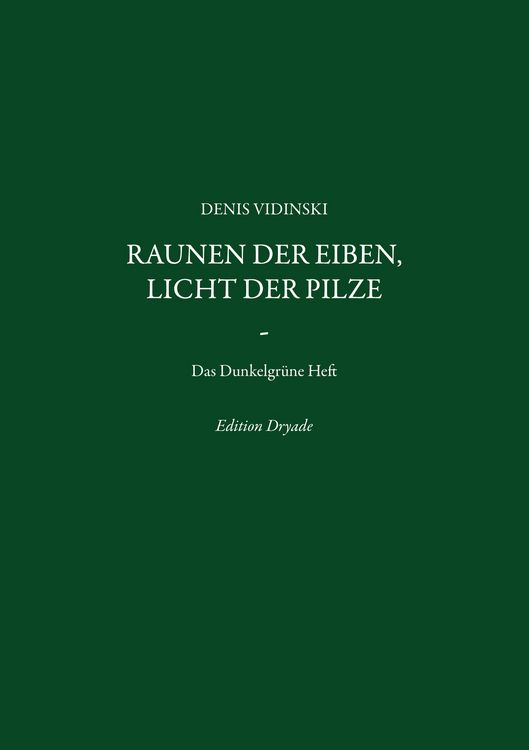 Produktbild: Raunen der Eiben, Licht der Pilze