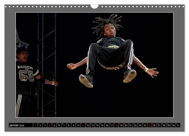 Produktbild: Break Dance et Hip-Hop (Calendrier mural 2026 DIN A3 vertical), CALVENDO calendrier mensuel