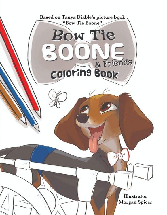 Produktbild: Bow Tie Boone & Friends Coloring Book
