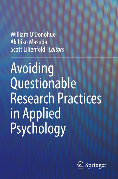 Produktbild: Avoiding Questionable Research Practices in Applied Psychology