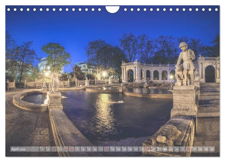Produktbild: Berlin Citylights (Wandkalender 2026 DIN A4 quer), CALVENDO Monatskalender