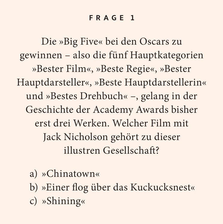 Produktbild: Film-Quiz