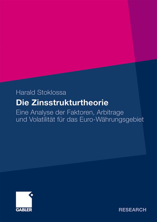 Produktbild: Die Zinsstrukturtheorie
