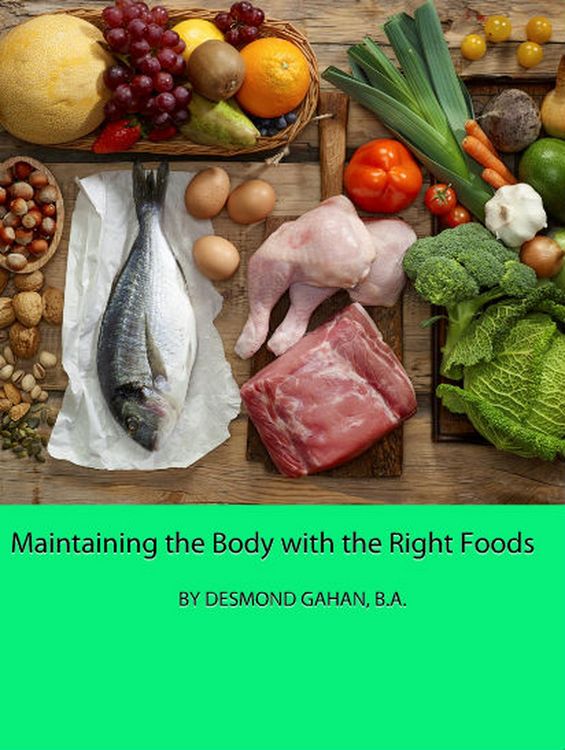 Produktbild: Maintaining the Body with the Right Foods