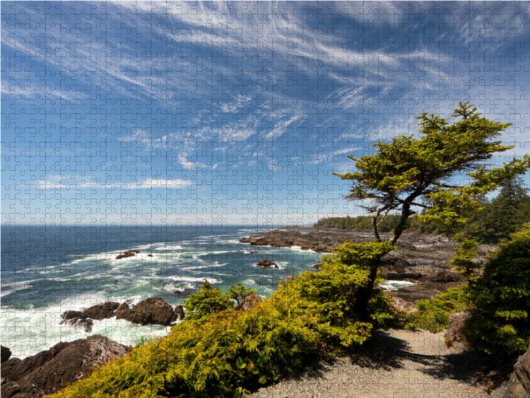 Produktbild: CALVENDO Puzzle Ucluelet, Vancouver Island / British Columbia | 1000 Teile Lege-Gr&ouml;&szlig;e 64x48cm Foto-Puzzle f&uuml;r gl&uuml;ckliche Stunden