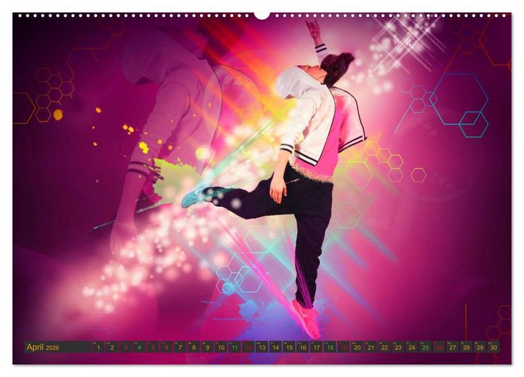 Produktbild: HipHopDance (Wandkalender 2026 DIN A2 quer), CALVENDO Monatskalender