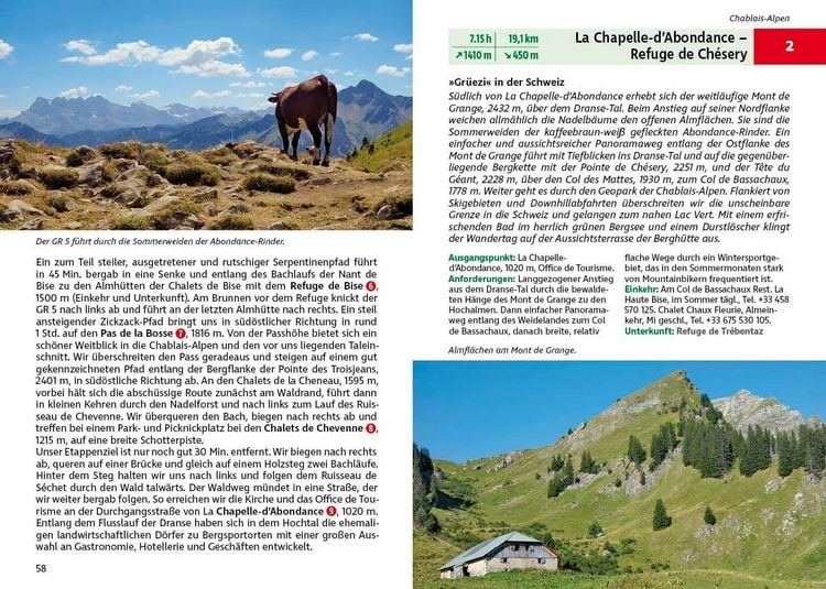 Produktbild: ROTHER Wanderf&uuml;hrer Alpen&uuml;berquerung GR 5: Genfersee - Mittelmeer