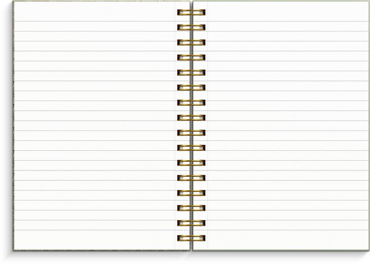 Produktbild: Burde Notizbuch A5 ArtDeco