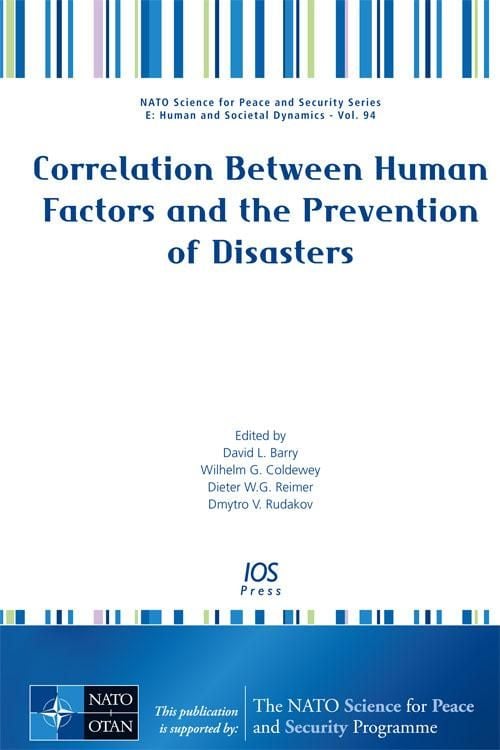 Produktbild: Correlation Between Human Factors and the Prevention of Disasters