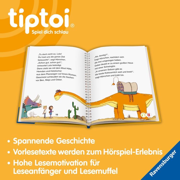 Produktbild: Tiptoi&reg; Lese-Lausch-Abenteuer - Dino-Stadt