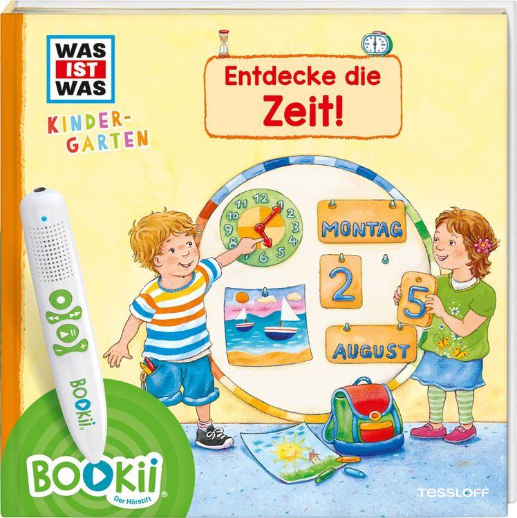 Produktbild: BOOKii&reg; WAS IST WAS Kindergarten Entdecke die Zeit!