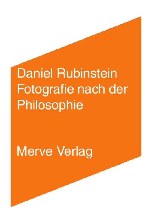 Bild vom Artikel Fotografie nach der Philosophie vom Autor Daniel Rubinstein