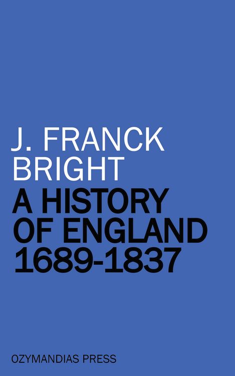 Produktbild: A History of England 1689-1837