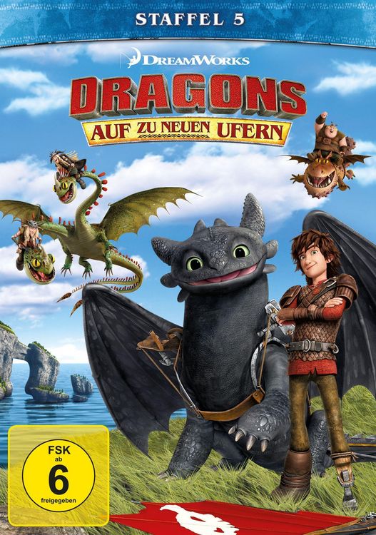 Produktbild: Dragons - Auf zu neuen Ufern - Staffel 5 [4 DVDs]