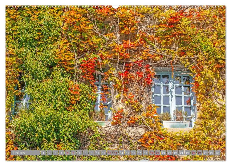 Produktbild: Herbst. Die letzten Farben des Jahres (hochwertiger Premium Wandkalender 2027 DIN A2 quer), Kunstdruck in Hochglanz