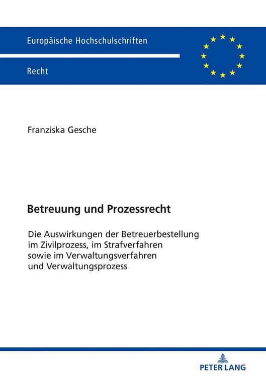 Produktbild: Betreuung und Prozessrecht