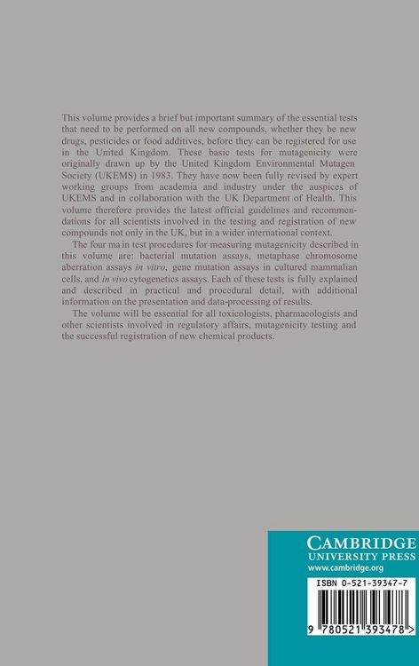Produktbild: Basic Mutagenicity Tests
