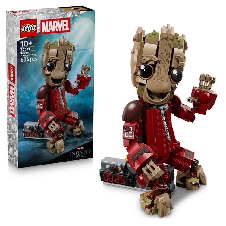Produktbild: LEGO 76341 Marvel Groot im Ravager-Outfit, Spielzeug ab 10 Jahren