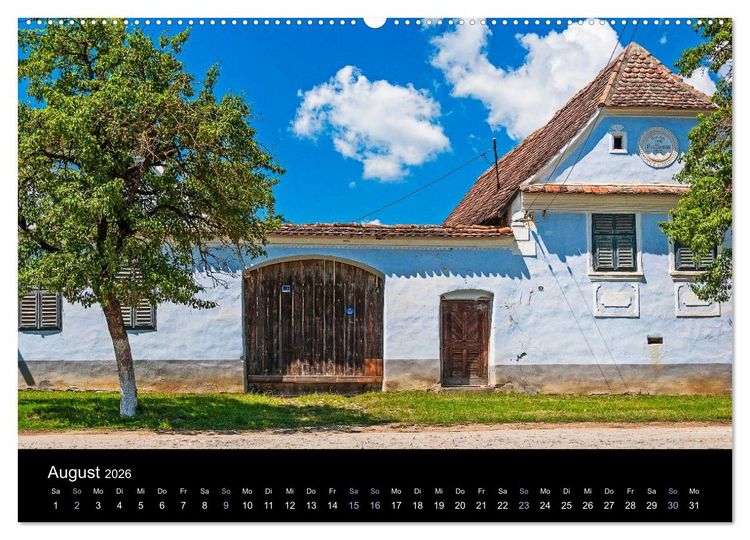 Produktbild: Bauernh&auml;user in Siebenb&uuml;rgen (Wandkalender 2026 DIN A2 quer), CALVENDO Monatskalender