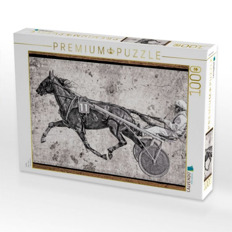 Produktbild: CALVENDO Puzzle Sulky | 1000 Teile Lege-Gr&ouml;&szlig;e 64x48cm Foto-Puzzle f&uuml;r gl&uuml;ckliche Stunden