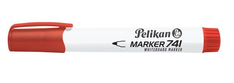 Produktbild: Pelikan Whiteboard Marker 741 rot