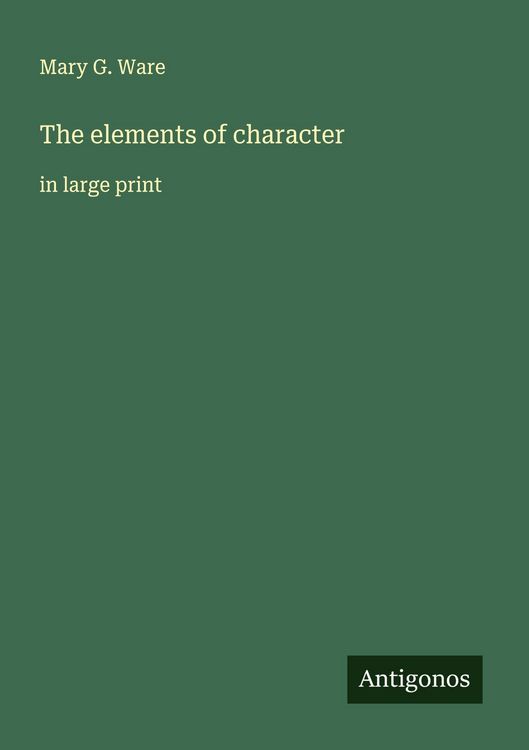 Produktbild: The elements of character
