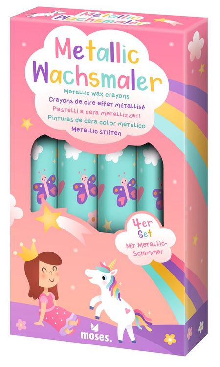 Produktbild: Metallic Wachsmaler Zauberschloss