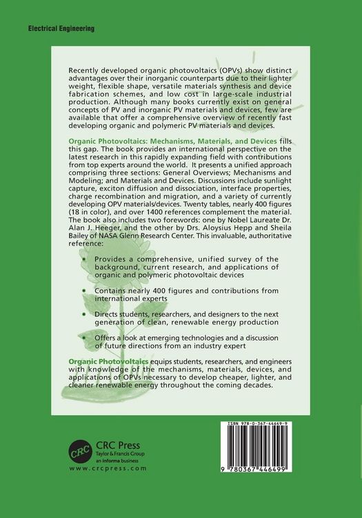 Produktbild: Organic Photovoltaics