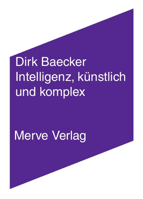 Produktbild: Intelligenz, k&uuml;nstlich und komplex