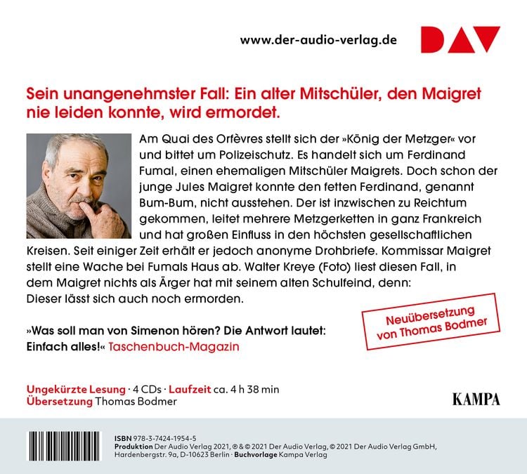 Produktbild: Maigret erlebt eine Niederlage