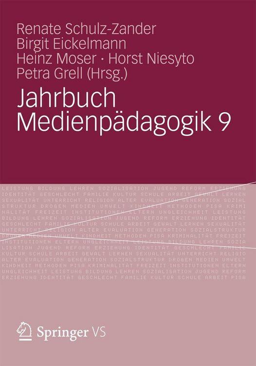 Produktbild: Jahrbuch Medienp&auml;dagogik 9